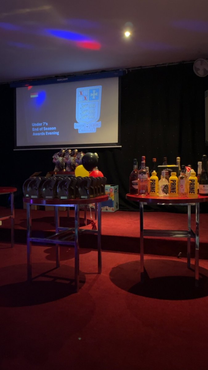 All set for our presentation evening