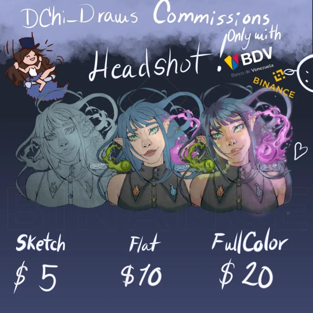 ChiDraws's tweet photo. Tenemos comisiones abiertas!!!! Si quieres una ilustración de tu personaje favorito o un icono de tu avatar, no dudes en contactarme y pide tu dibujo personalizado.
Cualquier duda que tengas, escríbeme al DM! ✨💫
#comissionsopen #artist #drawing #prices #illustrations https://t.co/JenF7PVD5B