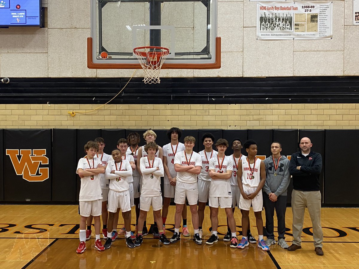 KHSPioneersBB's tweet photo. Congratulations Freshman Boys 
Back to Back Tournament Champs. 
Great Start to 2023-2024
#kirkwood, #Woodnation, #Pioneers https://t.co/mgHKNLUxpr