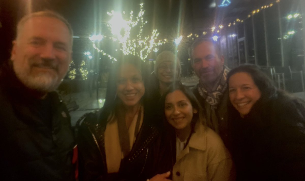 An awesome and nuanced insight into the meniscus formation and degenerative processes in context of tension by <a href="/RobertMauck11/">Robert Mauck</a> - our Mack Clayton speaker of the month @CUOrthoResearch. Unwinding with some gray Italian food at end of the day was a bonus!! <a href="/PayneOrthoLab/">Karin Payne</a> @H_Hendesi