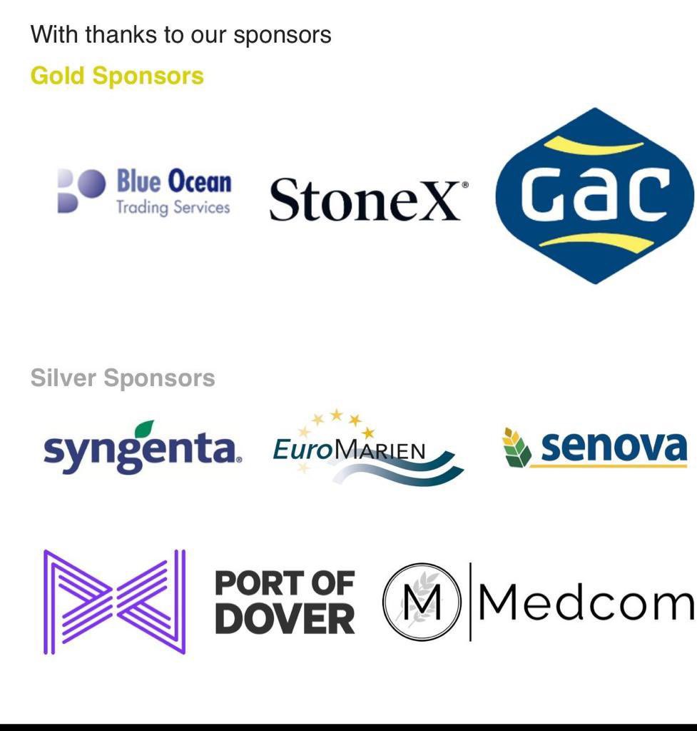 UKCornExchange's tweet photo. Thank you to all that attended the Winter Bourse today. Such a pleasure to see so many from the trade get together.

A big thanks to our sponsors this year (pictured)

Wish all of our delegates, members and Sponsors a Merry Christmas. See you all next year 👋🏻 https://t.co/xAQijsFeFD