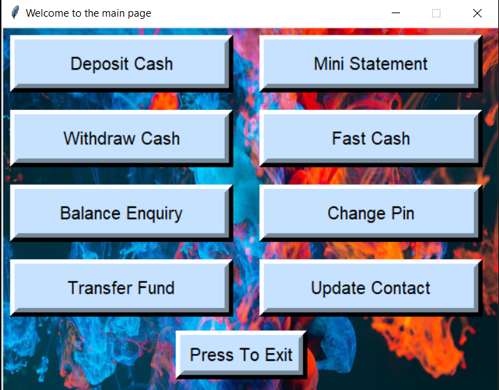 MadhavS200's tweet image. Crafting an ATM project with Python and Tkinter: Design an intuitive interface, incorporate balance checking, enable cash withdrawals and deposits, implement transaction history, gracefully handle errors, integrate with a backend for logic. 
#Python #Tkinter #ATMProject  💳🏧