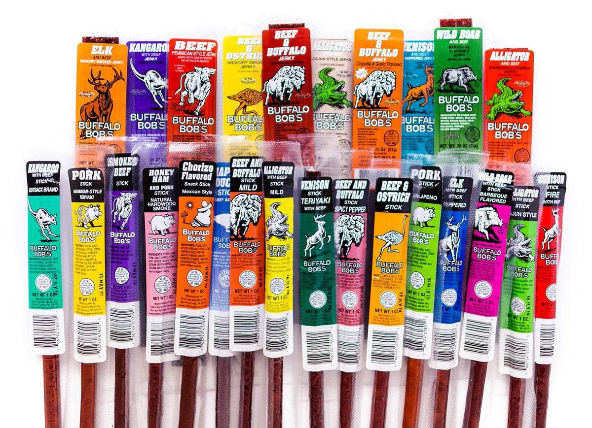 #Christmas beef sticks! Perfect #stockingstuffers! We are low on stock with a few flavors. Grab them while you can! jerky.pro  🎄