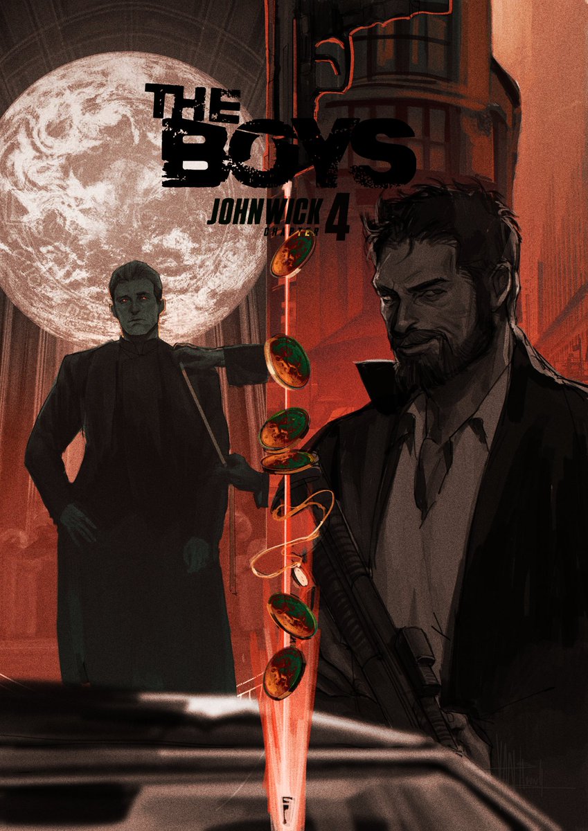 Vanshoundd's tweet photo. #TheBoys x #JohnWick4 https://t.co/3JPF3YLkaG