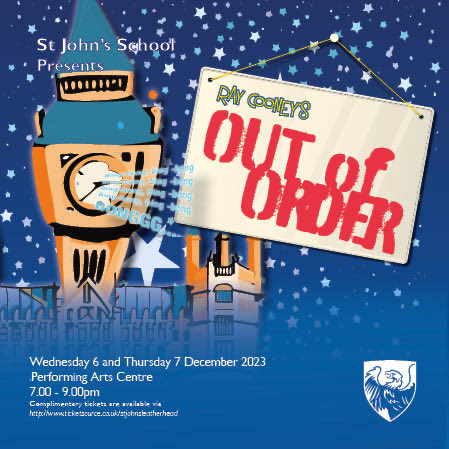 Very excited for the performances of this hilarious play by Ray Cooney in the PAC at 7pm on Wed and Thurs next week. The pupils are excelling with their comic timing in rehearsals! Free tickets available at ticketsource.co.uk/stjohnsleather… ⁦<a href="/StJohnsSurrey/">St John's School, Leatherhead</a>⁩
