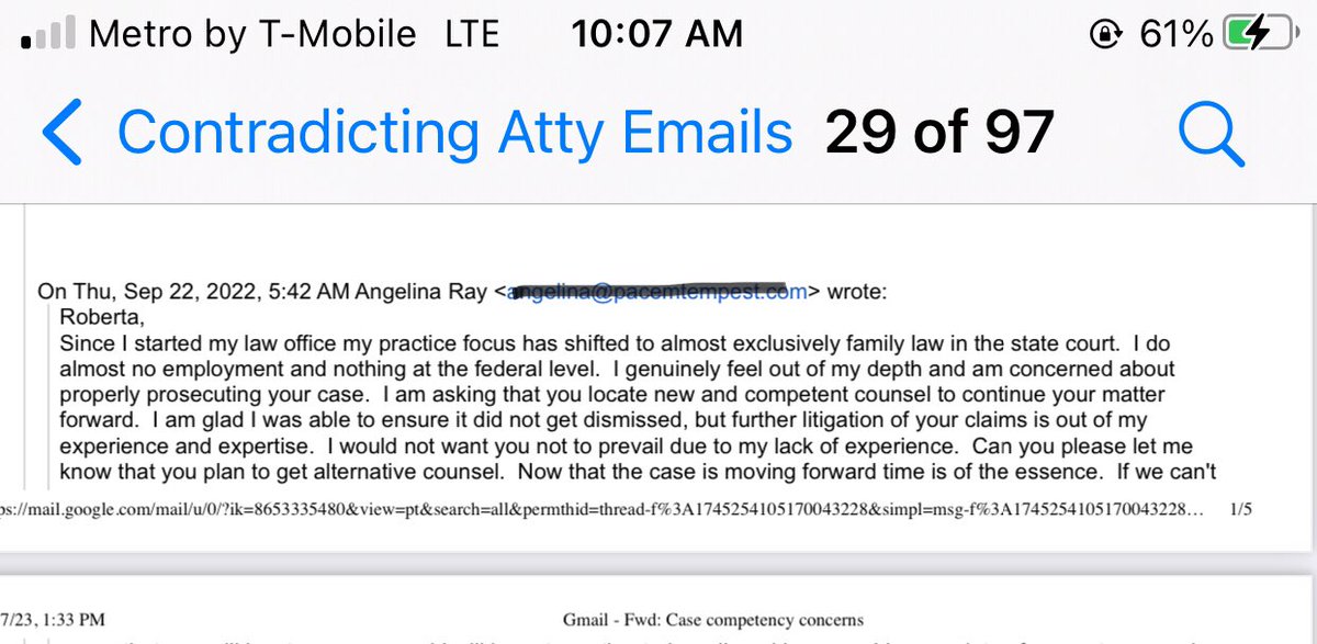Rbar7777's tweet photo. as discussed. ** Both the DA Bonta and Ray were informed prior that I would need an atty &amp; denied request for withdrawal unless she provided the atty. She knew I’m sick &amp; disabled. She held on to the my evidence so I had no way to know the status of the case and more importantly https://t.co/lPB0DsvueP