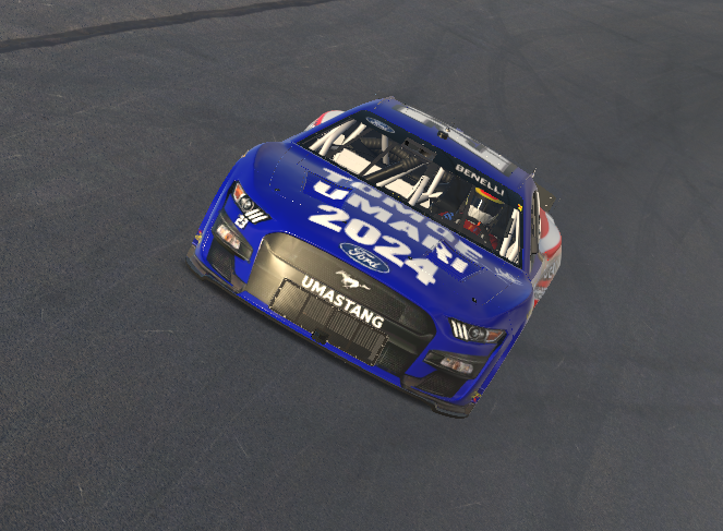 TrazioneAWD's tweet photo. And so i decided to spend 14 dollars to become a walking billboard in Iracing when racing Next Gens
Presenting the Ford UMastang! ready to draft behind you! Promoting Future US President Tomoe🫡
#UmARTi #TomoeUmari2024 https://t.co/f6Ts3k1vzU