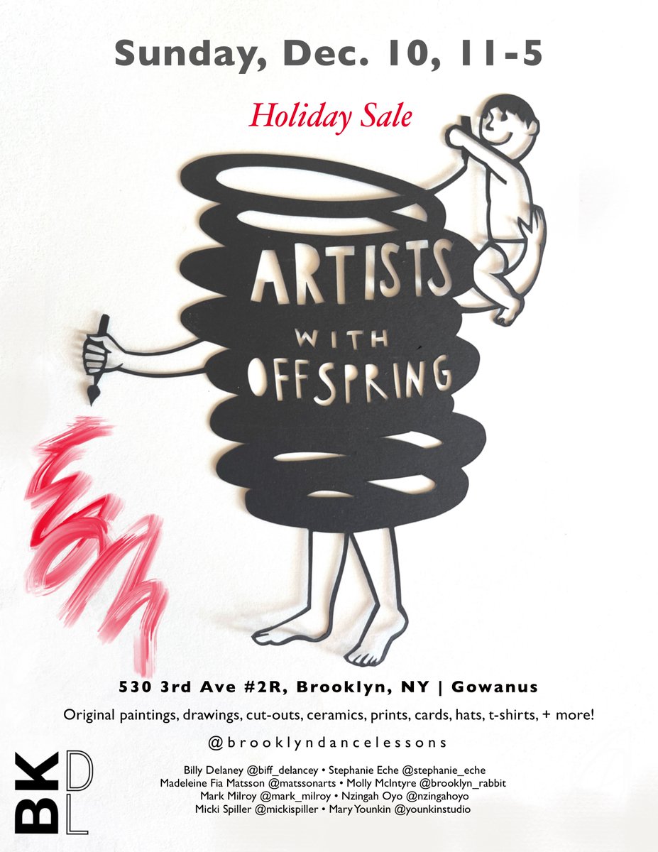 Invitation to Holiday Art Sale 12/10 🎄🕎 - mailchi.mp/distillcreativ…