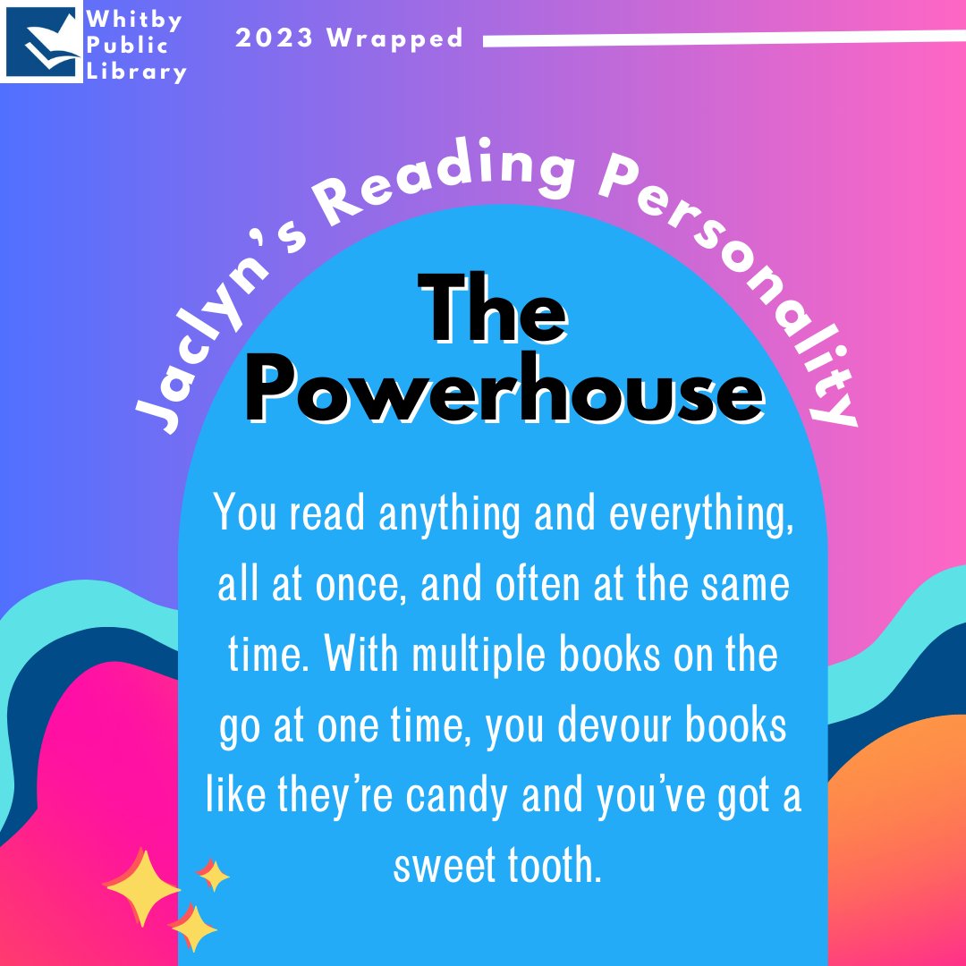 whitbylibrary's tweet photo. It's well known our staff loves to share their latest reads. Seriously, just ask! π#WPLWrapped is the perfect way to end the year with some fav staff picks. Take it away Jaclyn!
https://t.co/DgupMPtv7H
#WhitbyLibrary #StaffPicks https://t.co/cJGXFXPWXS