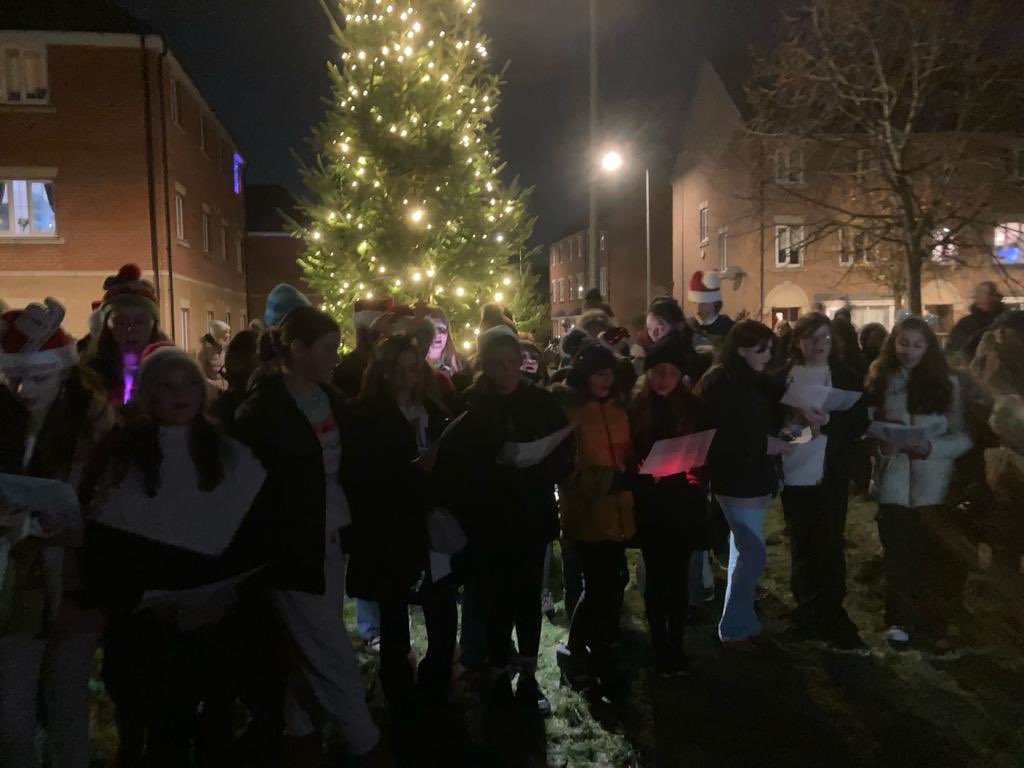 Lovely way to start December! 

Thanks to our brilliant choir members for coming out in the cold to sing ! 🎄
