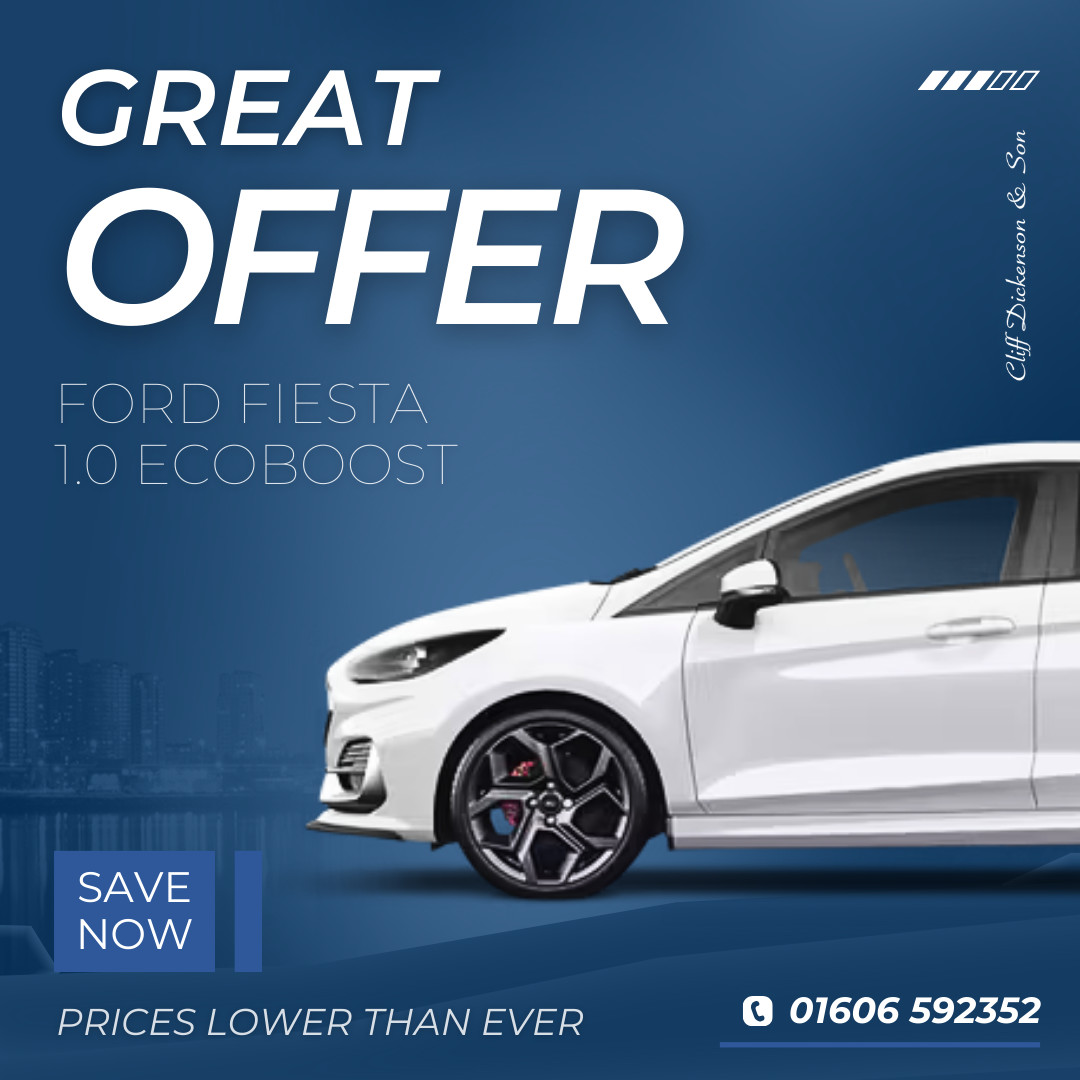 Cliffdickenson's tweet image. #GREATOFFER - SAVE £1,907! 🚨

With the new #FordFiesta 1.0 #EcoBoost:

💙 #IMMEDIATEDelivery

💙 FLEXIBLE Deposit options 

💙 POWERED by a Petrol Engine

💙 CLEAN Frozen White exterior

💙 COMFORTABLE seating for 5

💙 #STLINEX

Act fast! 👉 t.ly/GY64k

#NewCar
