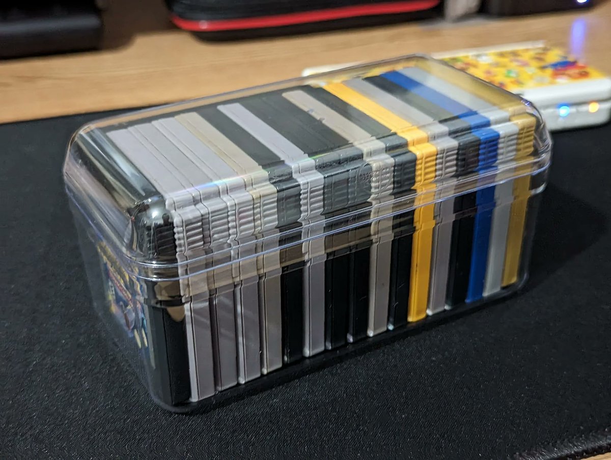 Keep hold of your Ferrero Rocher boxes after Christmas, they double up as perfect Game Boy cartridge holders!