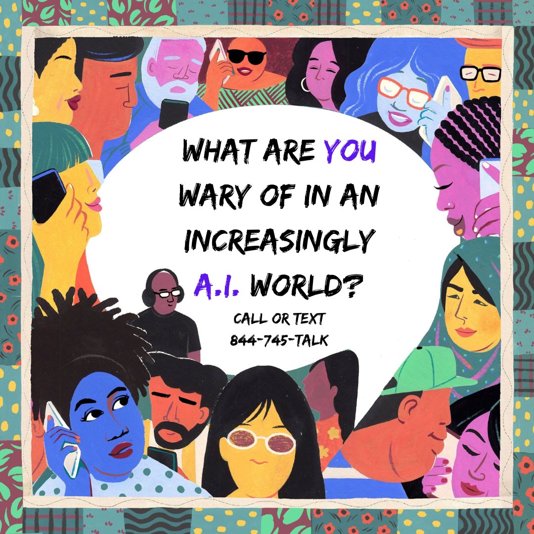 <a href="/jovialjoy/">Dr. Joy Buolamwini</a> is on a mission to protect what's still human. Her work shares research into how racial and gender biases have made their way into modern tech. We're excited to talk with her about why #AI is a civil rights issue and hear from you about your fears and hopes.