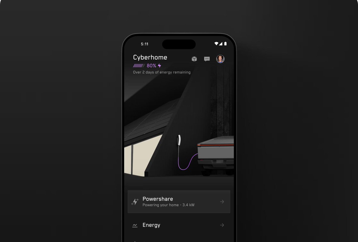 TeslaTrend's tweet photo. Cyberhome. From u/Silent-Lobster7854 https://t.co/5OlRNPTbCe