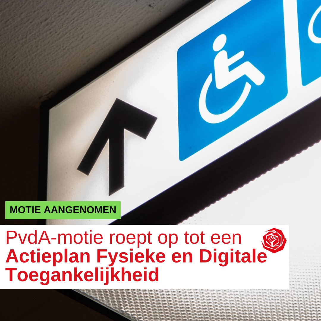 👨🏽‍🦽 | Helaas constateert de PvdA veel vertragingen en een gebrek aan een concreet actieplan rondom fysieke en digitale toegankelijkheid. In een motie roept Stefan het college op om begin 2024 met een actieplan Fysieke en Digitale Toegankelijkheid te komen. tilburg.pvda.nl/nieuws/pvda-mo…