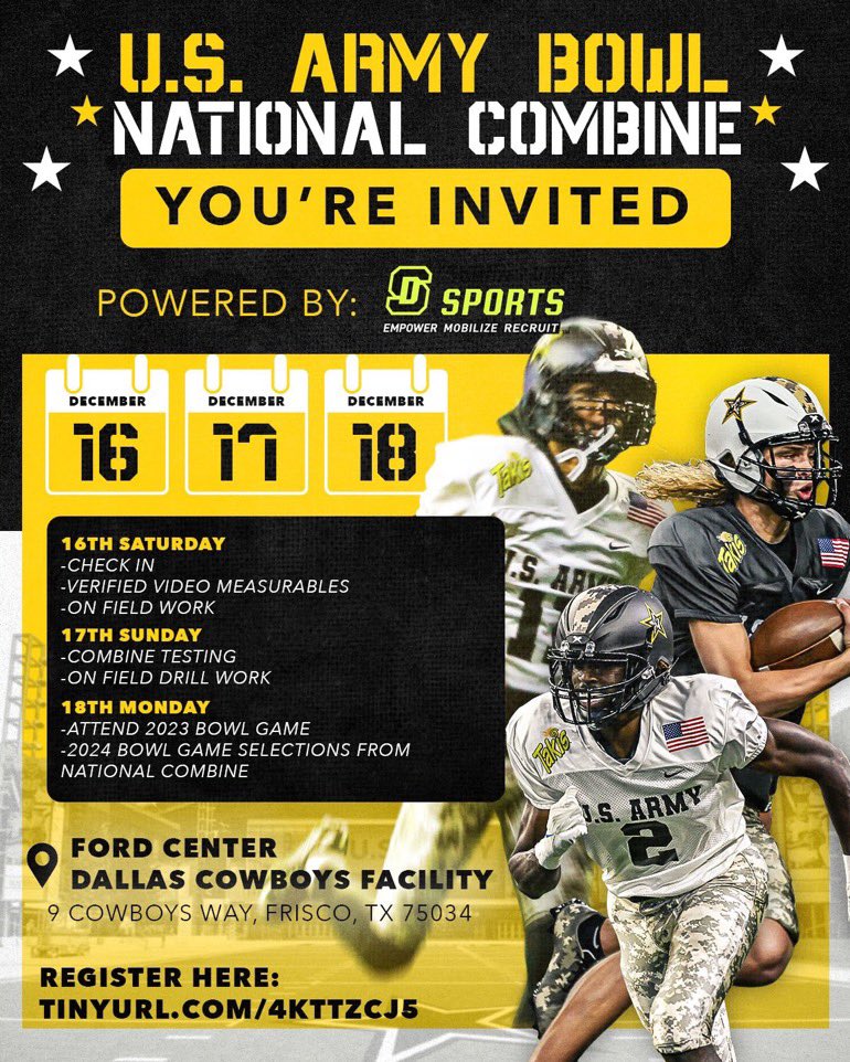 MLBnumba80's tweet photo. Thank you @COACHJGZ for the US ARMY camp invite
#txhsfb #offseason #football #underarmour #FootballNews https://t.co/zAFfmwLz5v