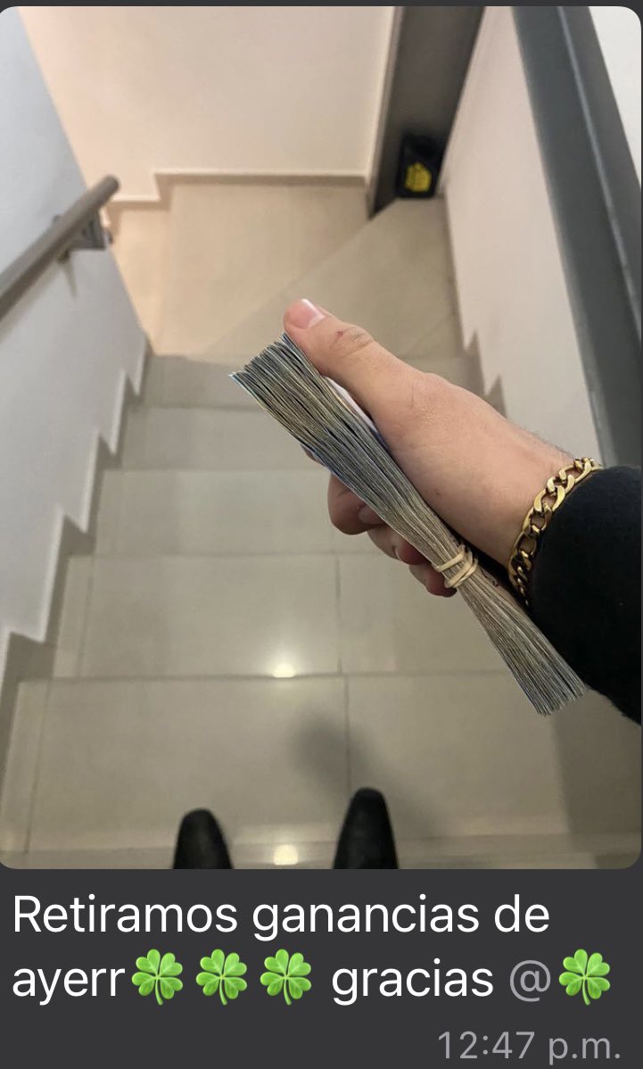 Emi57063292's tweet photo. 🍀Más clientes satisfechos🍀 
💸No tengas la duda, ven y compruébalo que todos nos pongamos de verde💸 https://t.co/xFgzrvHktB