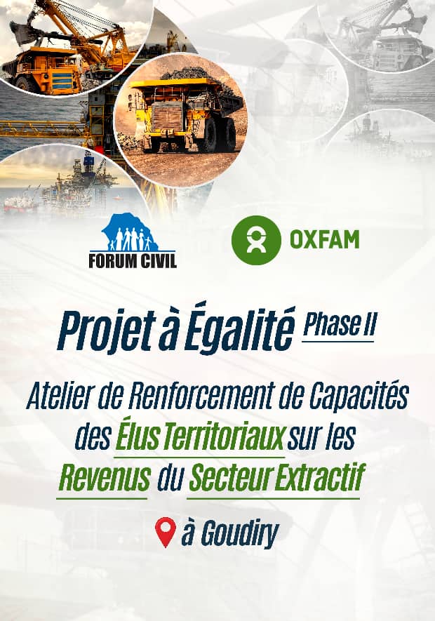 Renforcement de capacités des élus territoriaux de la Commune de #GOUDIRY sur les revenus du secteur minier. Ce samedi 02/12/23
<a href="/OxfamAuSenegal/">Oxfam au Senegal</a> <a href="/oxfamfrance/">Oxfam France</a>