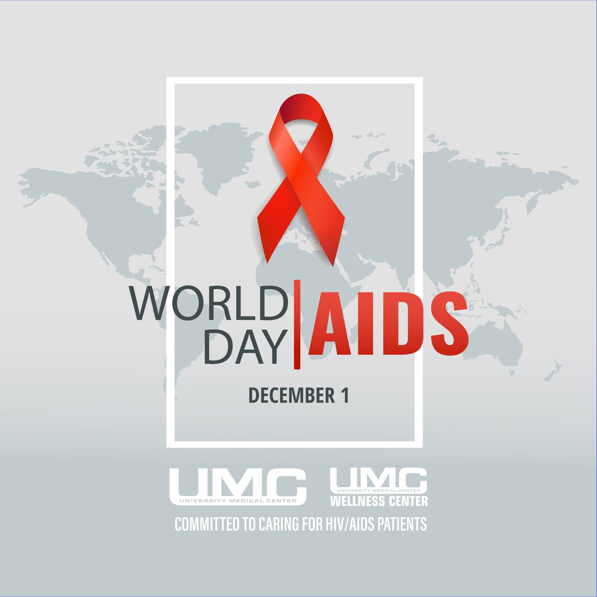 On #WorldAIDSDay, we want to raise awareness of the importance of HIV testing and the amazing advances made in HIV/AIDS care. Since 1985, UMC Wellness Center has been a beacon of hope for patients and continues to be a leader in care for HIV/AIDS and other infectious diseases.