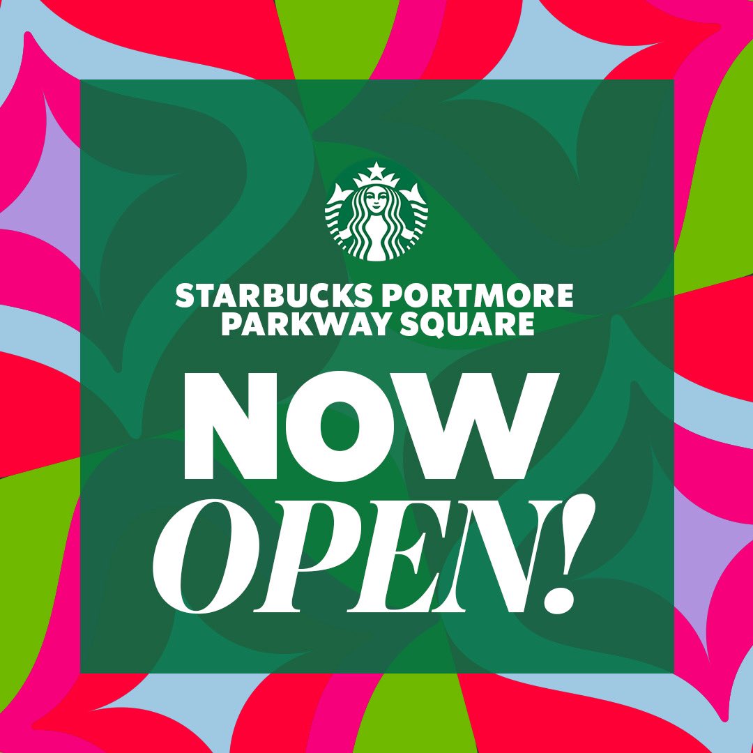 Looking forward to your visit 🤗

#StarbucksPortmore 
#StarbucksJamaica
#ShareTheJoy