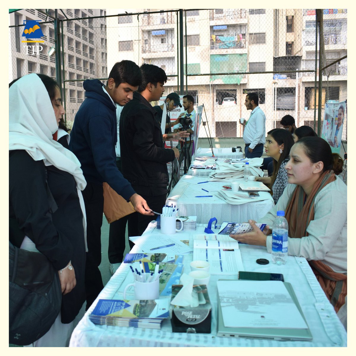tip_edu_pk's tweet photo. Navigating futures at the Sceptre Education Expo! The Textile Institute of Pakistan joined forces with multiple universities at @sceptrecollege to guide and inspire students about the myriad possibilities that await them. https://t.co/oSWsBn69E5