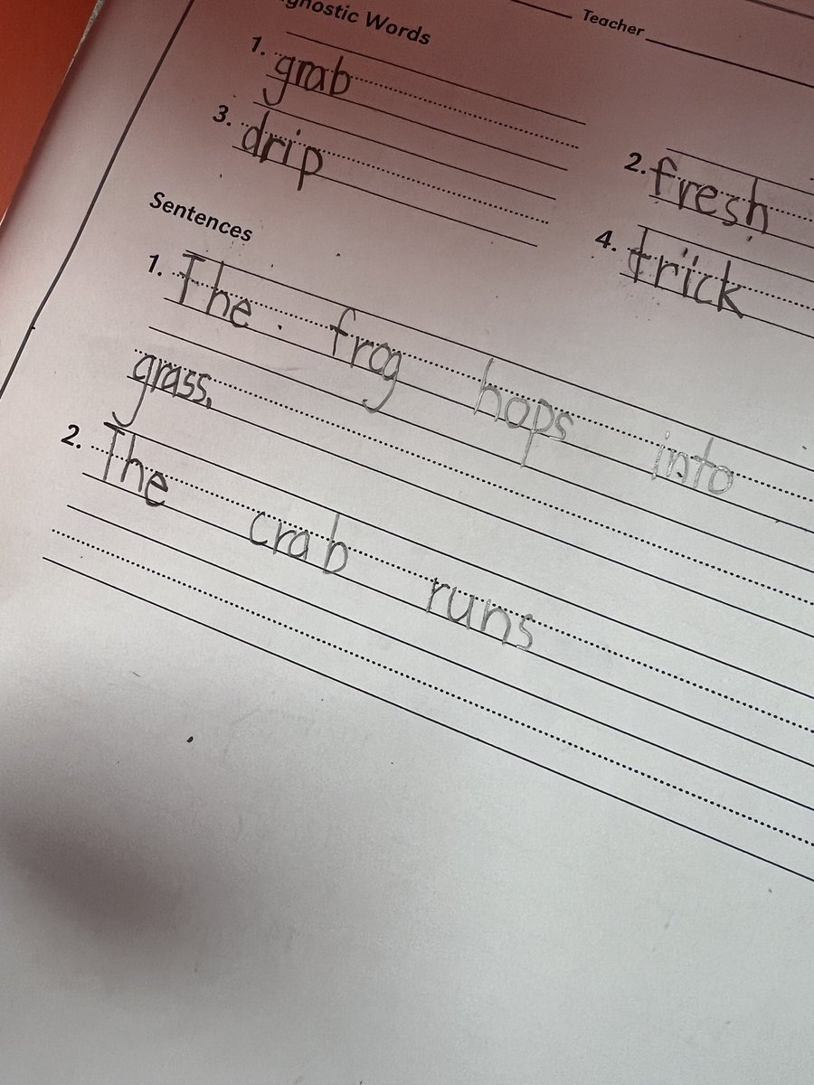 ToniTaylorThiel's tweet photo. Look 👀 at this handwriting 💙
So proud of the hard work that is happening in my class!
#handwritingwithouttears
#letterland
#edonbombers https://t.co/3biTmohg7f
