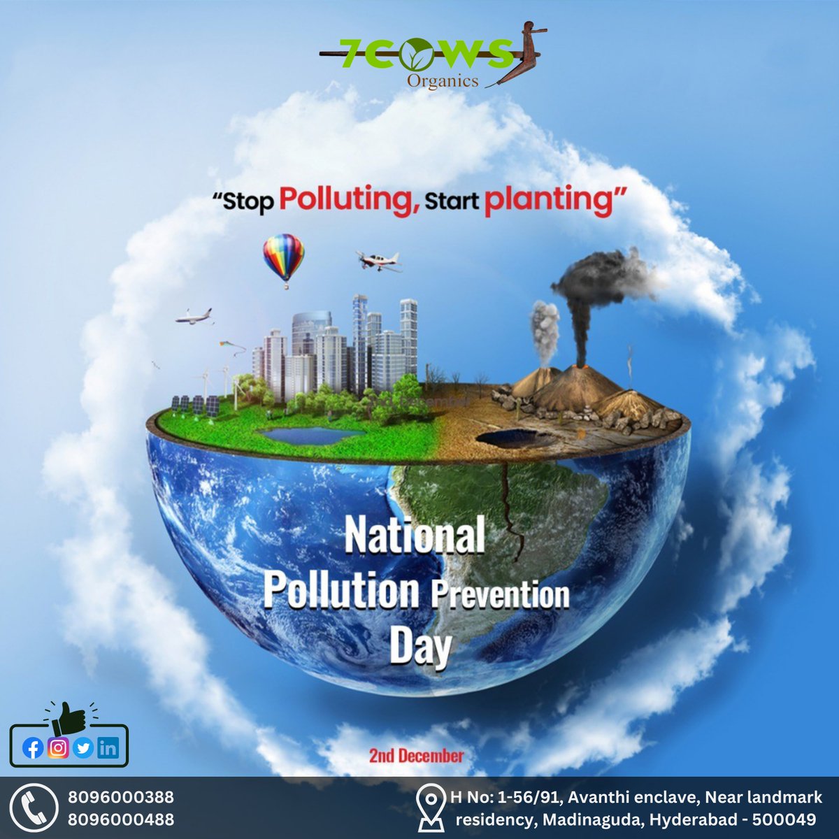 🌍 National Pollution Control Day 🌿

#NationalPollutionControlDay #CleanerEarth #SustainableLiving #BeatPollution #GreenFuture 🌏 #pollutioncontrolday #pollution #nationalpollutioncontrolday #pollutioncontrol #savetheplanet #plasticpollution #zerowaste #ecofriendly