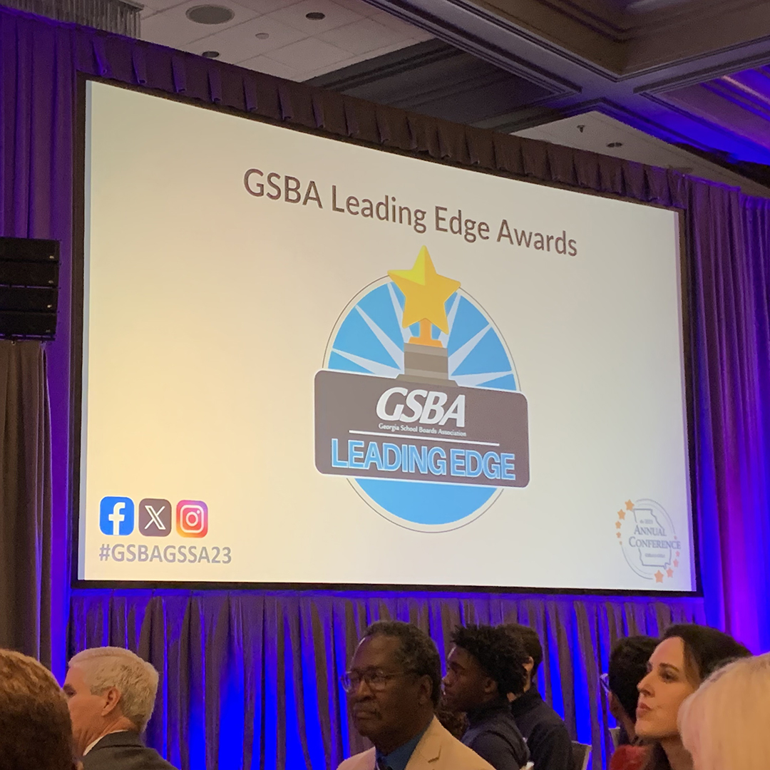 Today, our Board was presented the Leading Edge Award by the Georgia School Board Association for creating the “FCS Balanced Scorecard,” an online portal using real-time data to report on student learning & growth, finance, business processes, and more. fultonschools.org/bsc