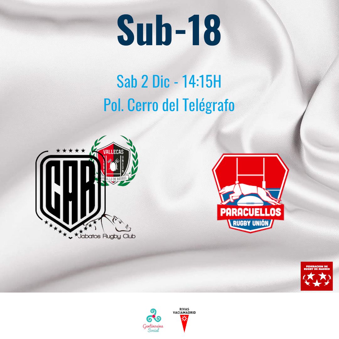 atleticoRivas's tweet photo. 📢 Programación escuela para el fin de semana 📢

#VAMOSCAR 🖤🤍
#RIVASENTRENAVALORES
#RIVASRUGBY https://t.co/q3eVjW8v4q