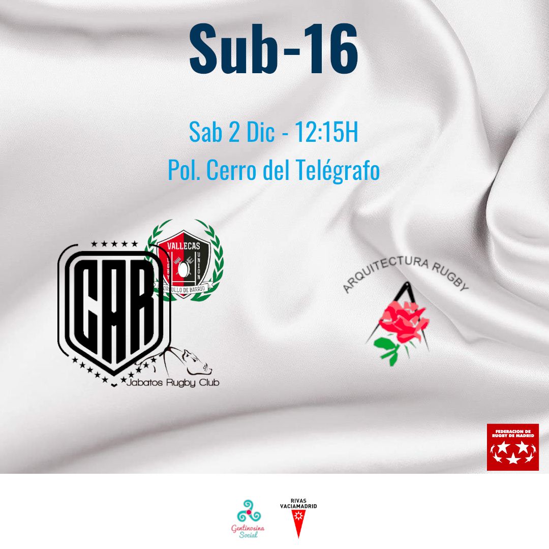 atleticoRivas's tweet photo. 📢 Programación escuela para el fin de semana 📢

#VAMOSCAR 🖤🤍
#RIVASENTRENAVALORES
#RIVASRUGBY https://t.co/q3eVjW8v4q