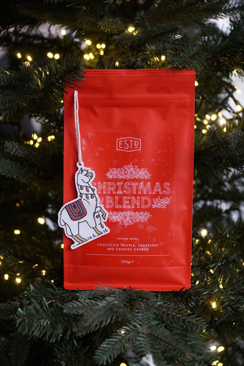 Established Christmas Blend is here!

A great coffee to get you in the festive spirit and the perfect gift for many a loved one. Head to our webshop to see all the designs and pick up a bag, or call in and pick up a bag in-store!

established.coffee
