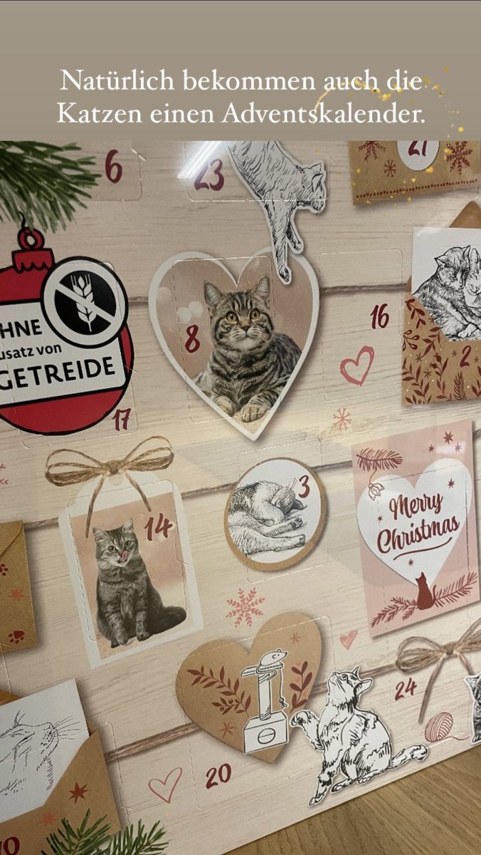 Der Inhalt des ersten Türchens hat beiden sehr gut geschmeckt.