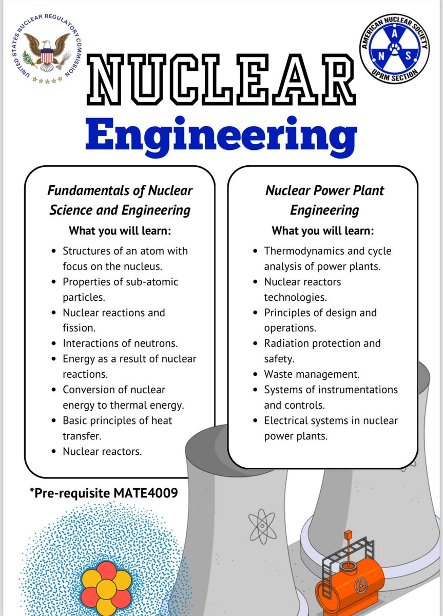 Clases de ingeniería y ciencia nuclear en el Colegio! ☢️🐾