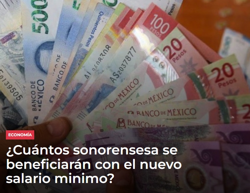 MeganoticiasCOB's tweet image. 🤑El Consejo de Representantes de la Comisión Nacional de Salarios Mínimos #CONASAMI acordó aumentar el salario mínimo a 249 pesos diarios para 2024
Meganoticias.mx
n9.cl/fnlyw