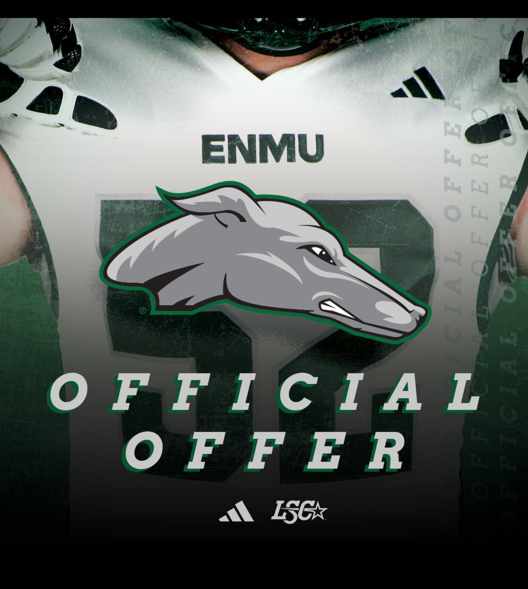 quavon333's tweet photo. Blessed to receive my first offer from 🙏🏽@ENMUFootball https://t.co/3QnJ9wYF6Z
