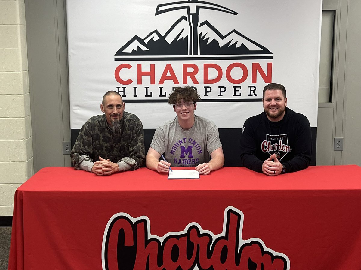 Congratulations Tyler Gideon for your commitment to continue your education and baseball career at University of Mount Union!