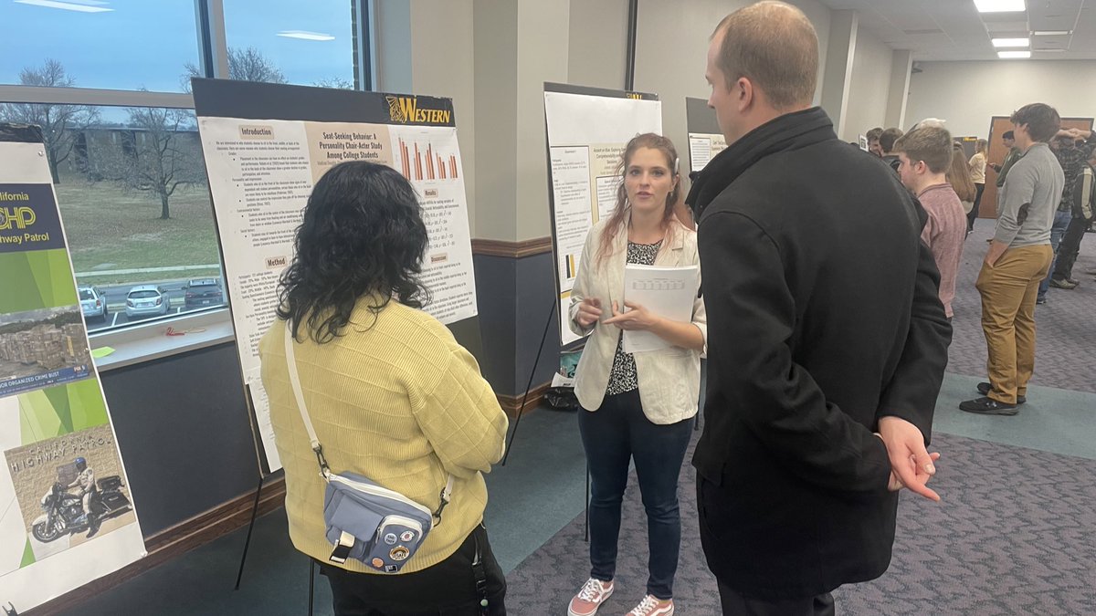 MissouriWestern's tweet photo. Proud of all our #Griffons that took part in Multidisciplinary Research Day.
Your hard work is inspiring!
#MissouriWestern #GriffonProud #GriffonsSucceed #MultidisciplinaryResearch https://t.co/DAu0YBVrlP