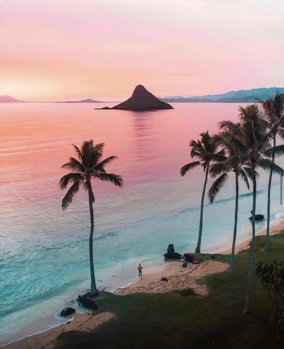 Ocean sunset.
