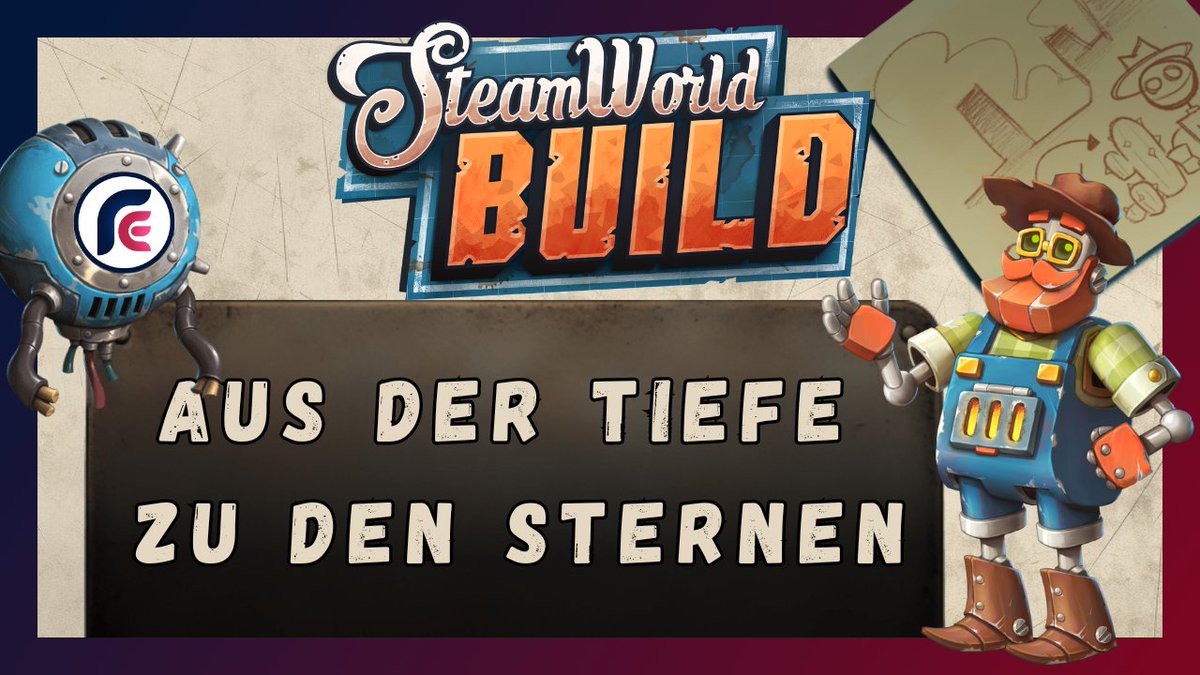 Endlich geht es los. 
Ich freue mich riesig auf dieses kleine Abenteuer 😊
youtube.com/watch?v=q131aH…

#RaanEnaris #SteamWorldBuild #Thunderfulgames #YouTube #germanmediart #smallstreamers #smallyoutubers #steam