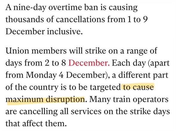 allan_murphy's tweet photo. And the UK rail strikes continue on,  years after they started. It’s a national disgrace, an embarrassment. Gov’t need to get the operators on warnings now, it’s gone on too long. Get me in a £65k 4-day week job now!! https://t.co/b4Panw0oEg