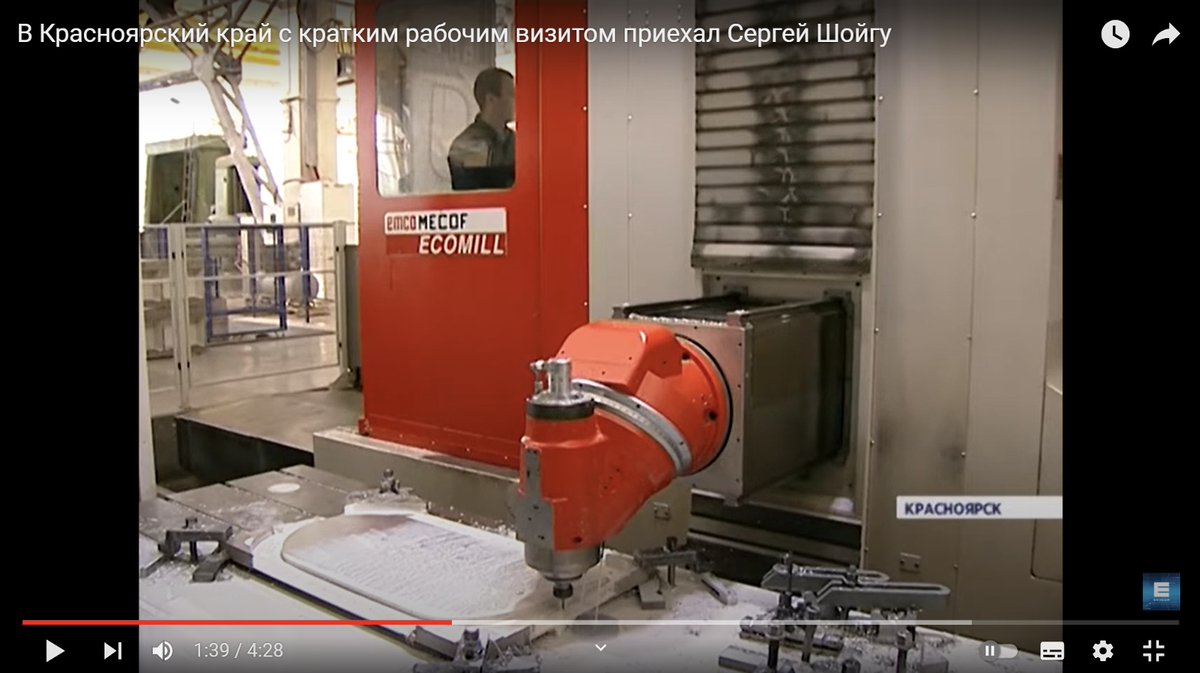 kamilkazani's tweet image. 4. Now the machining capacity relies upon the import from the West. The Krasmash precision machining park consists of EMCO (Austria), DMG Mori (Germany), TOS Varnsdorf (Czechia), Kovosvit Mas (Czechia), Haas (USA), Anca (Australia)

Almost nothing Russian and *nothing Chinese*