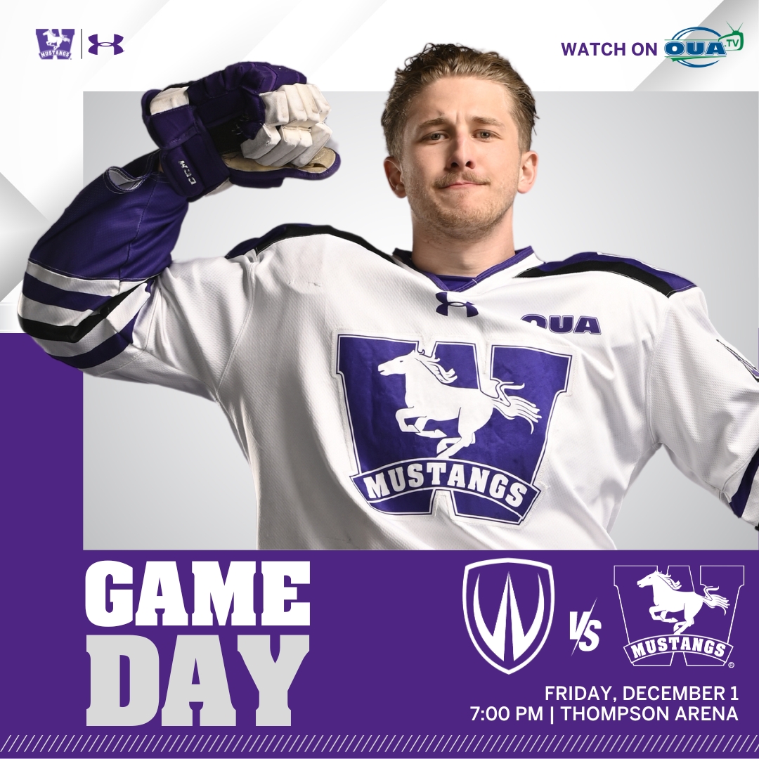 WesternMustangs's tweet photo. MUSTANGS GAMEDAY - FRIDAY DEC 1

HOME
🏐 The Mustangs start their weekend double-header against the Nipissing University Lakers tonight. Things get underway with the Women's game at Alumni Hall at 6:00PM & the Men's game is set for 8:00PM.

🏒 @WesternMHockey takes on the Windsor Lancers at Thompson Arena. Puck drop is 7PM

🎟️ Western University students get into these games for FREE with a valid Western ONECard.

Tickets are also available online for purchase at https://t.co/bHuGtzErsf.

AWAY - 💻 stream all the action on https://t.co/aC5xXS8fPL
🏒 @WesternWHKY start their weekend road trip with a meeting against the Queen's Gaels. The game is set for 7:30 PM.

For full stories, schedules, scores & stats go to ➡️ https://t.co/0AVqaCmqSU
#RunWithUs #WesternMustangs #LetsGoMustangs
