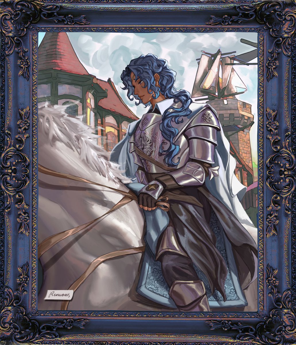 Happy belated birthday sir kaeya!! 
Our knight in shining armour🌟