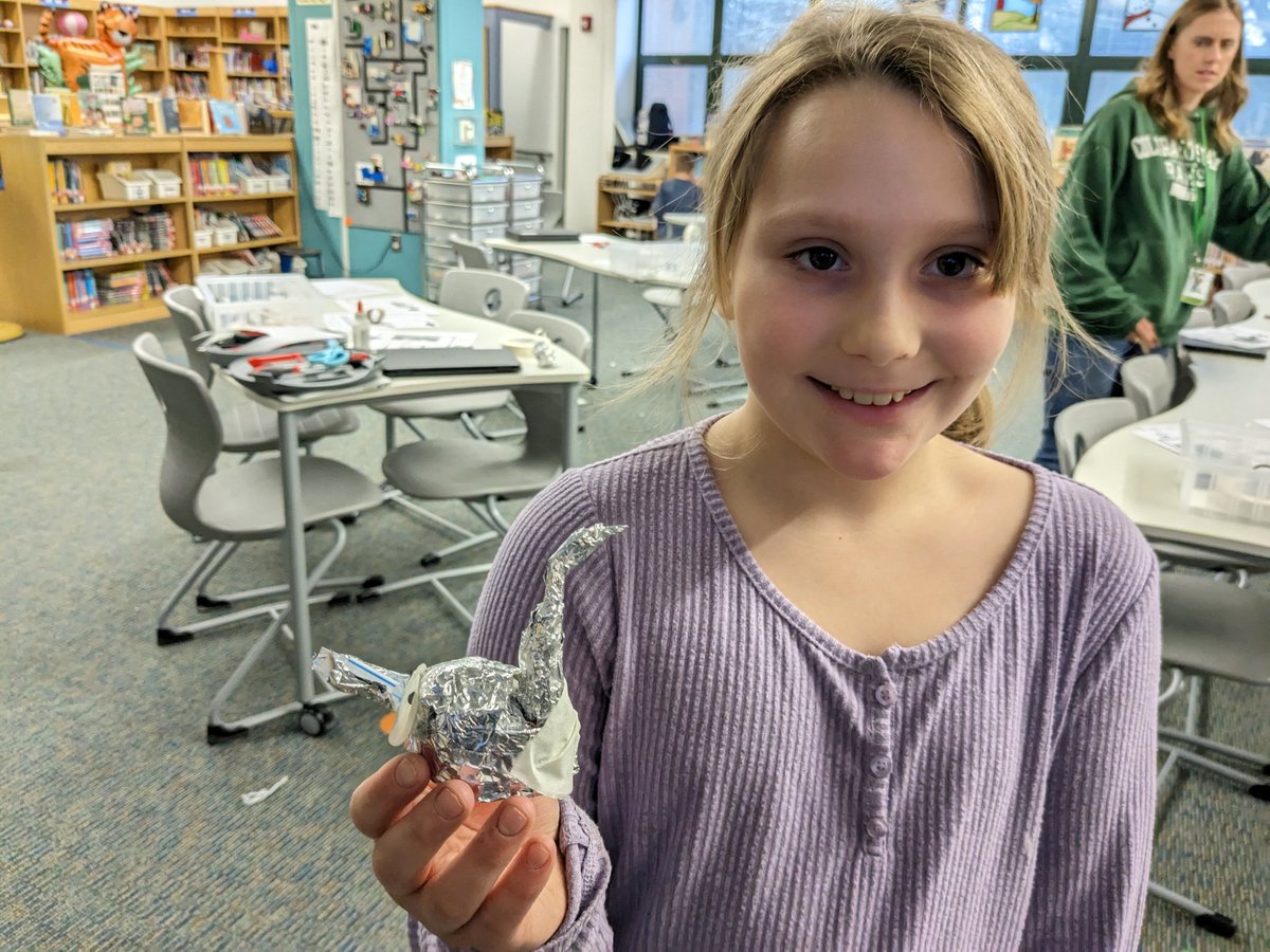 Maria Goldstein (@mariatech25) on Twitter photo These 4ths excelled at the engineering challenge of building a device for <a href="/Ozobot/">Ozobot</a> to carry milk jugs in as he milks the cows.
Then they made commercials to sell their creations š²! Videos in comments. <a href="/ahsd25/">ArlingtonHeightsSD25</a> <a href="/DrydenLMC/">DrydenLMC</a> <a href="/DrydenSchool/">Dryden School</a> These 4ths excelled at the engineering challenge of building a device for <a href="/Ozobot/">Ozobot</a> to carry milk jugs in as he milks the cows.
Then they made commercials to sell their creations š²! Videos in comments. <a href="/ahsd25/">ArlingtonHeightsSD25</a> <a href="/DrydenLMC/">DrydenLMC</a> <a href="/DrydenSchool/">Dryden School</a>