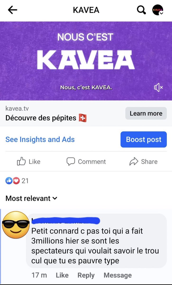 On rêverait d’avoir une audience de 3mio, mais pas les commentaires destinés à #TPMP sous nos ads 😅 Merci #Meta