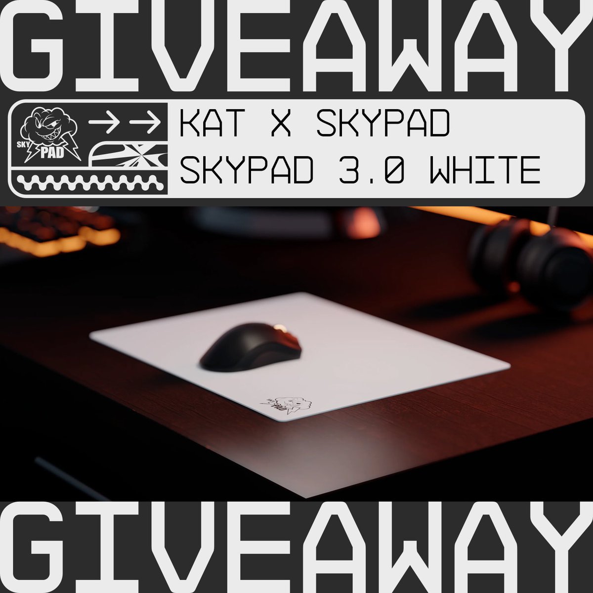 xKatlyne's tweet image. SKYPAD 3.0 WHITE 🚨 GIVEWAWAY 🚨

Los requisitos son:   
- Seguir a @SkyPAD_LATAM
y a @xKatlyne 
- Dar RT y Like al tweet 
- Etiquetar una persona