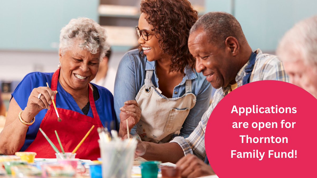 📢Applications are now open!📢

The Thornton Family Fund is now accepting applications.

This fund will consider both project funding and core cost funding requests up to £5,000. Click for more info:

one-community.org.uk/how-to-apply-f…

#grantfunding #kirkleesfunding