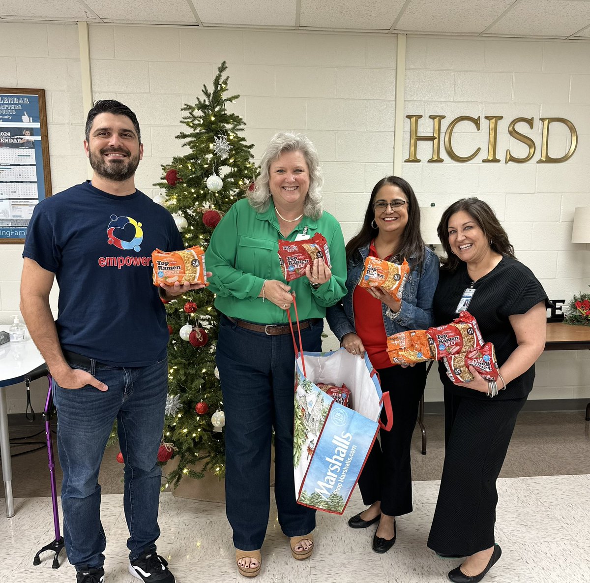 Jolly Coaches - IC Scavenger Hunt making a difference for our HCISD families! (By the way… we came in 1st Place)!