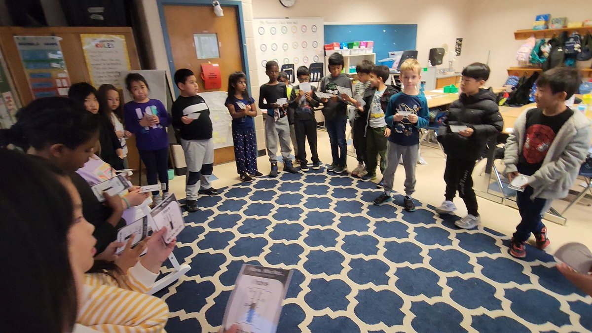 MES_MsNguyen's tweet photo. We played thie I Have, Who Has... Game to review Temperature today.

Scaffolds to making this activity successful:
1. Introducing this game in small groups 
2. Have students identify and verify with a partner prior to playing whole group
3. Modeling how to pla
4. Sentence stems https://t.co/YI3xqQIjCN