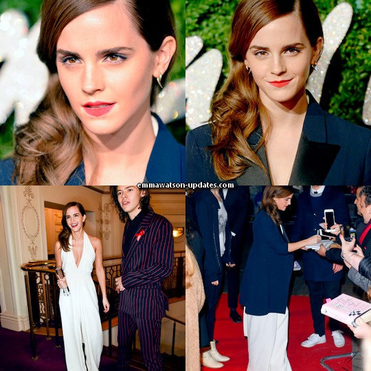 EmWatsonUpdates's tweet photo. 9 years ago today, Emma Watson won the Style Award, handed over by Harry Styles, at the British Fashion Awards [December 01, 2014]

All photos at: https://t.co/5ll7QKfqHi https://t.co/0aD74R4Soa